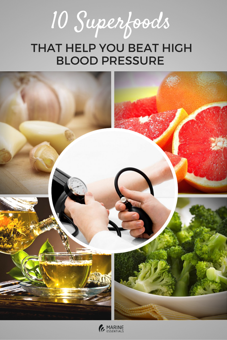10 Superfoods That Help You Beat High Blood Pressure