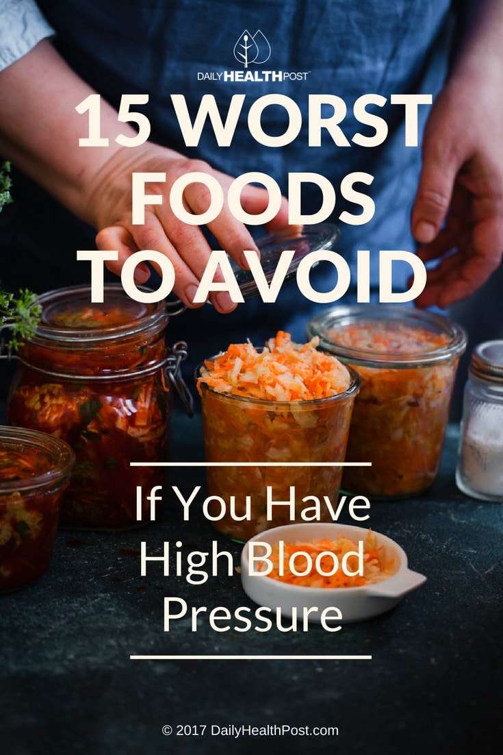 15 Worst Foods to Avoid If You Have High Blood Pressure