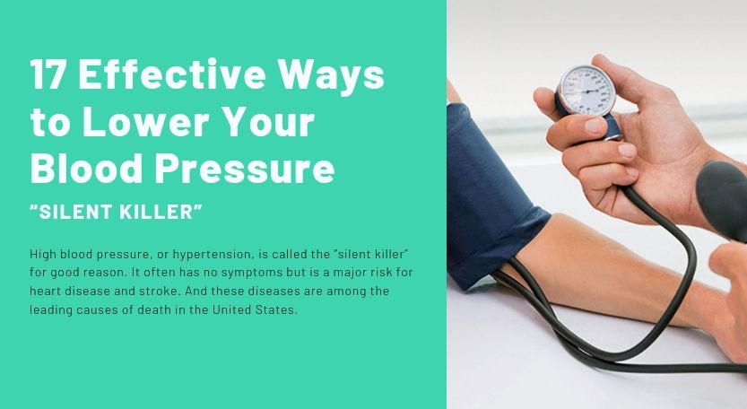 17 Effective Ways to Lower Your Blood Pressure