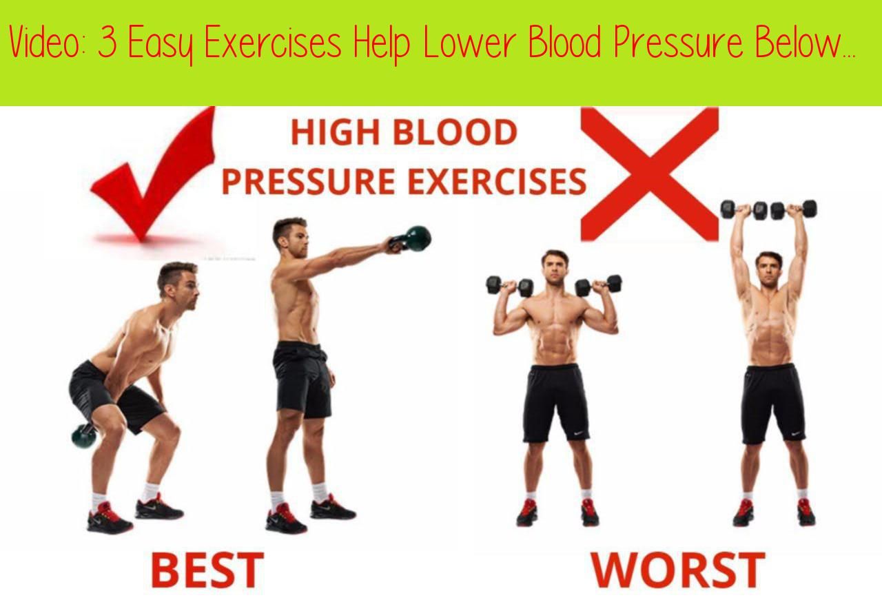 3 easy exercises lower pressure below 120 80 ...
