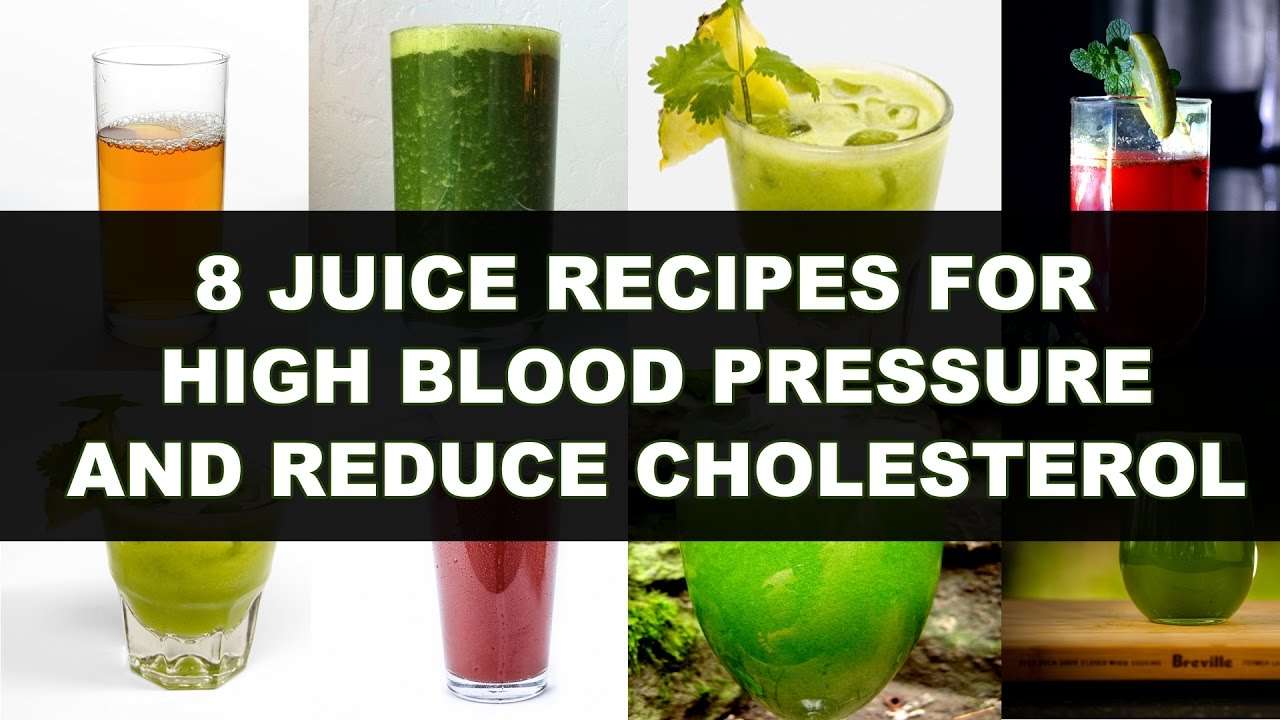 8 Amazingg Juice Recipes For High Blood Pressure