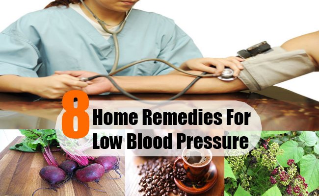 8 HOME REMEDIES FOR LOW BLOOD PRESSURE