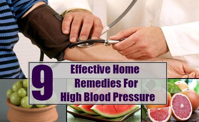 9 Effective Home Remedies For High Blood Pressure