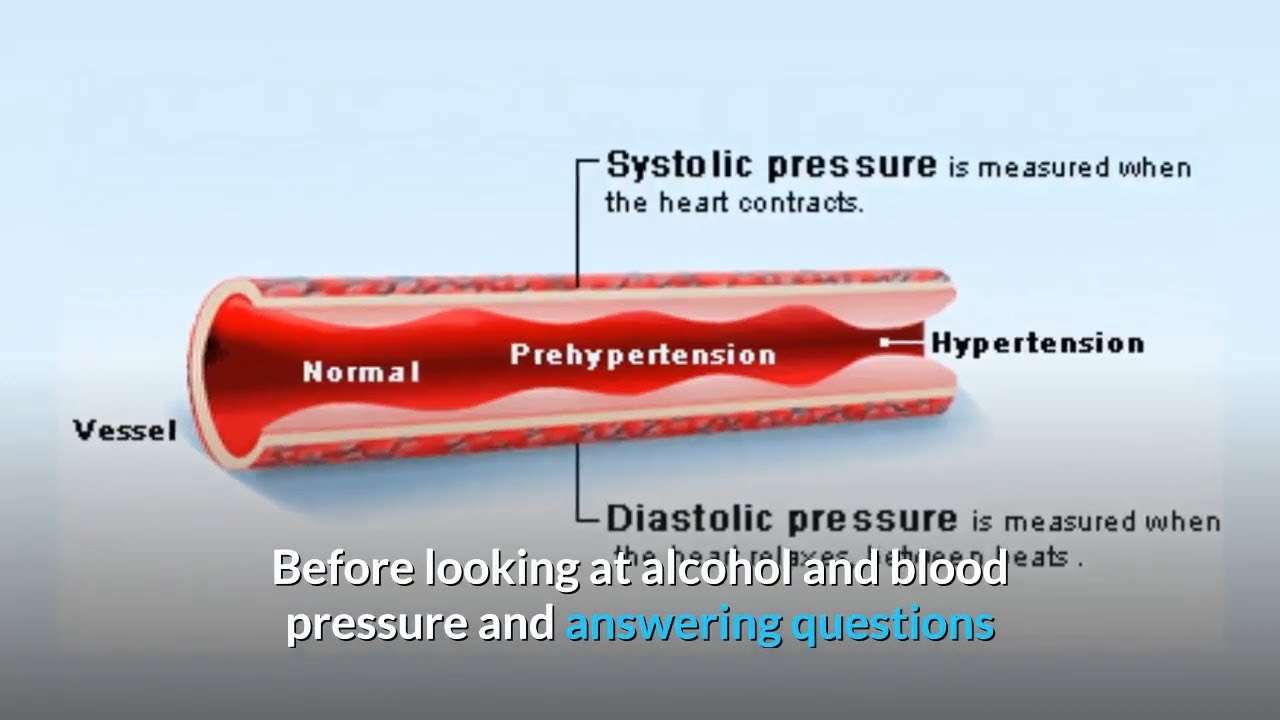 Alcohol Lower Blood Pressure
