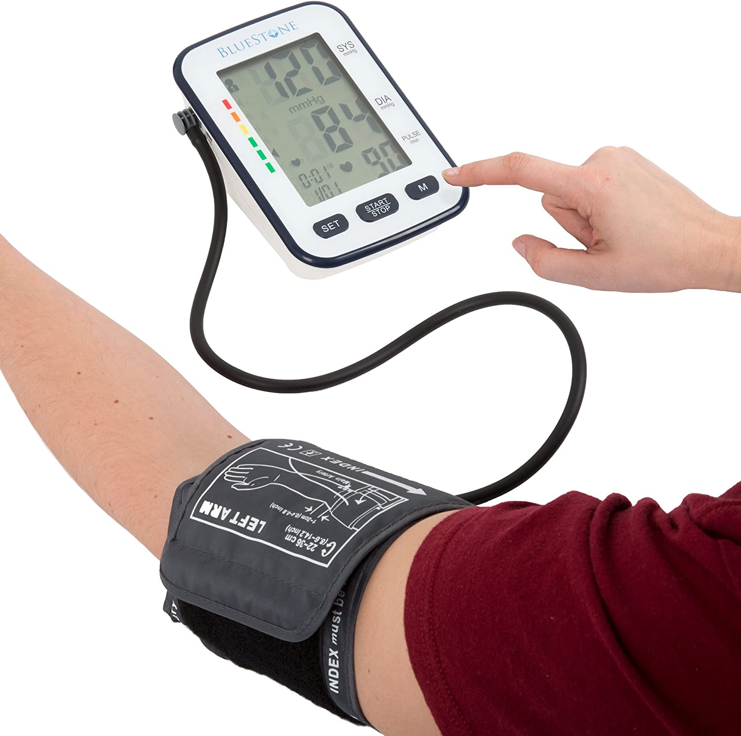 Amazon.com: Bluestone Blood Pressure Cuff  Electronic ...