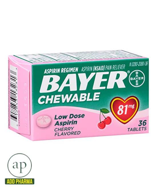 Bayer Aspirin Low Dose 81 mg