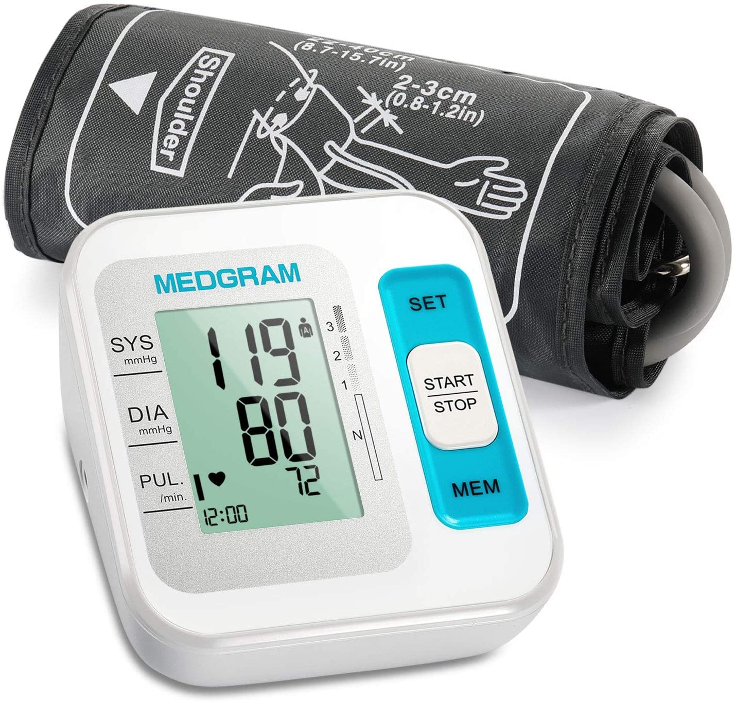 Blood Pressure Machines for Home Use, MEDGRAM Accurate ...