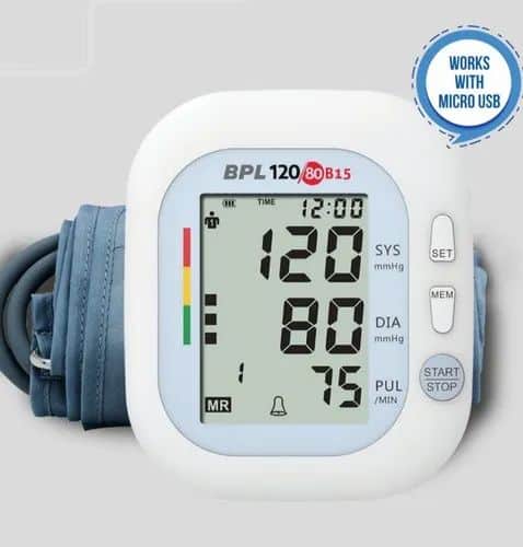 BPL 120/80 B15 Blood Pressure Monitor, System: 0.01 (pressure),