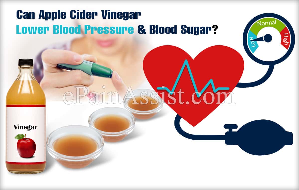 Can Apple Cider Vinegar Lower Blood Pressure and Blood Sugar?