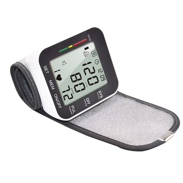 Digital Wrist Blood Pressure Monitor Check Machine Automatic Portable ...