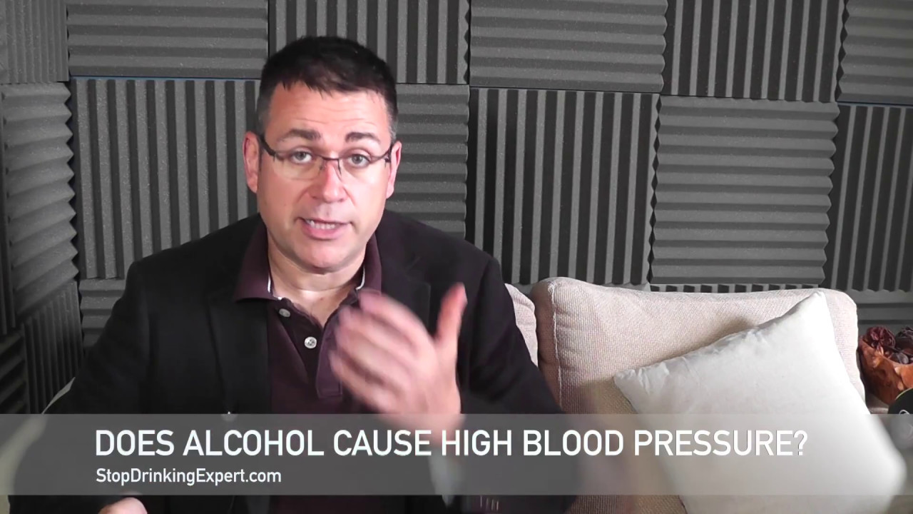 Does alcohol cause high blood pressure?