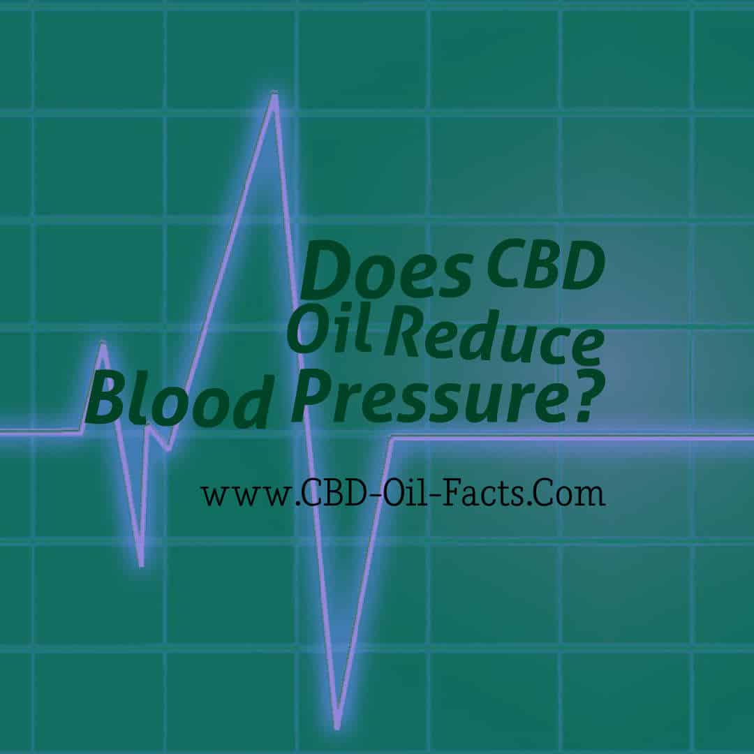 Does CBD Oil Reduce Blood Pressure?