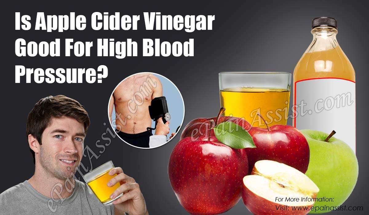 Drink apple cider vinegar to lower blood pressure ...
