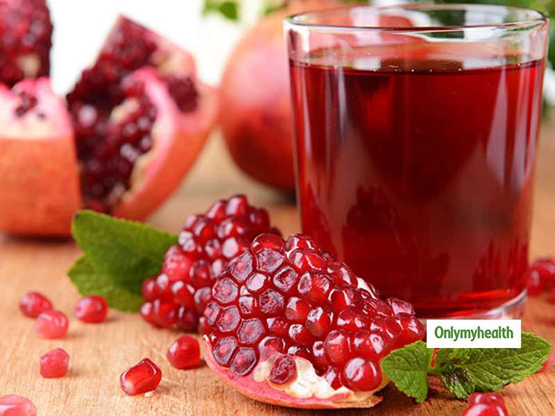 Drinking Pomegranate Juice Daily Can Treat Hypertension &  Regulate BP