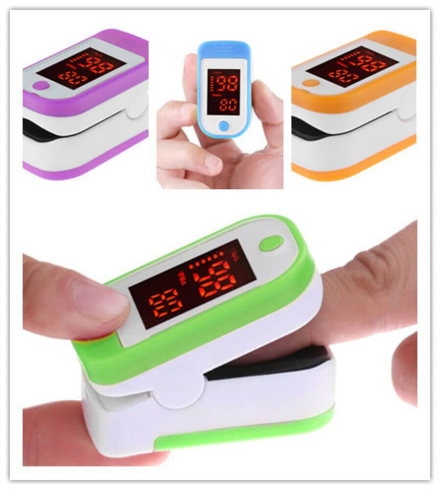 Fingertip Oximeter Heart Rate Monitor Blood Pressure Oximetry Without ...