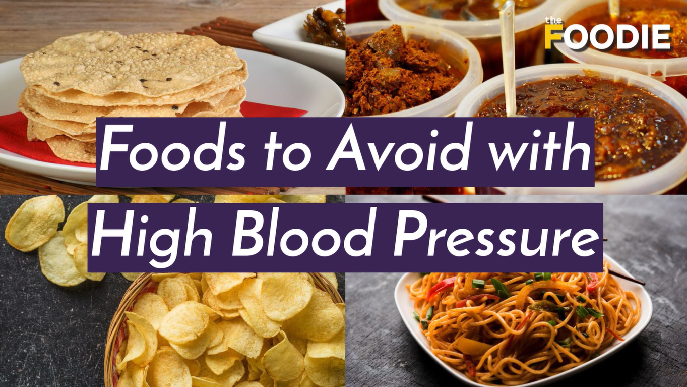 Foods to avoid with high blood pressure