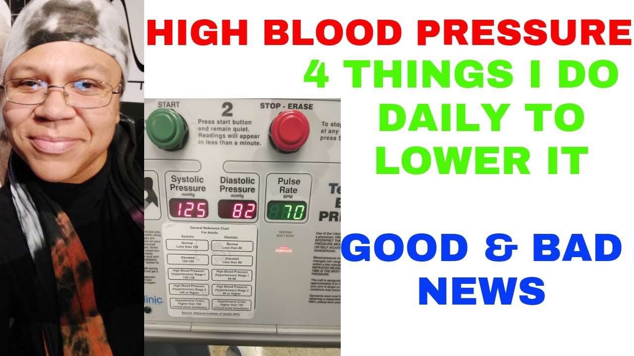 Get Off High Blood Pressure Medication 4 Tips