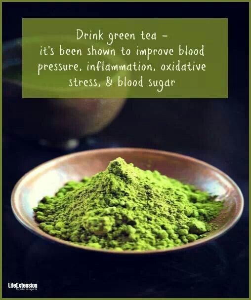 Green tea can lower blood pressure