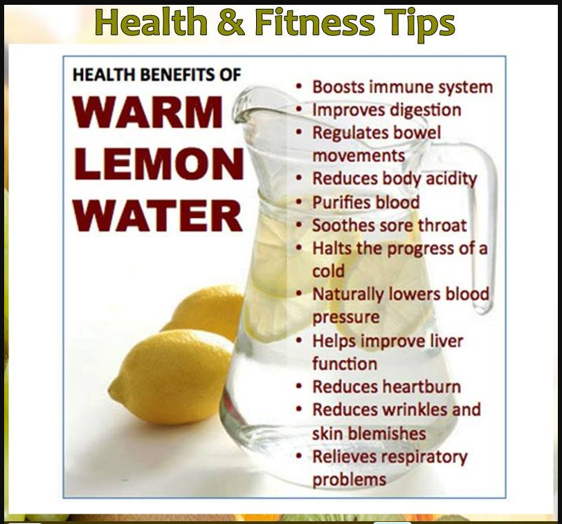 Health Benefits Of Warm Lemon Water