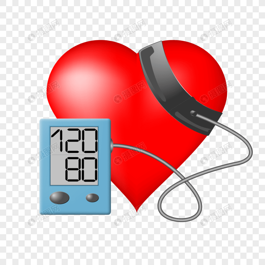 Heart emergency blood pressure monitoring material png image_picture ...