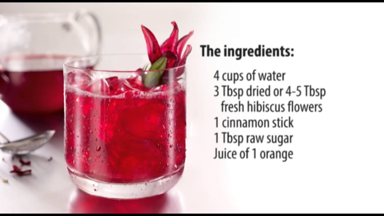 Hibiscus Tea Lowers Blood Pressure