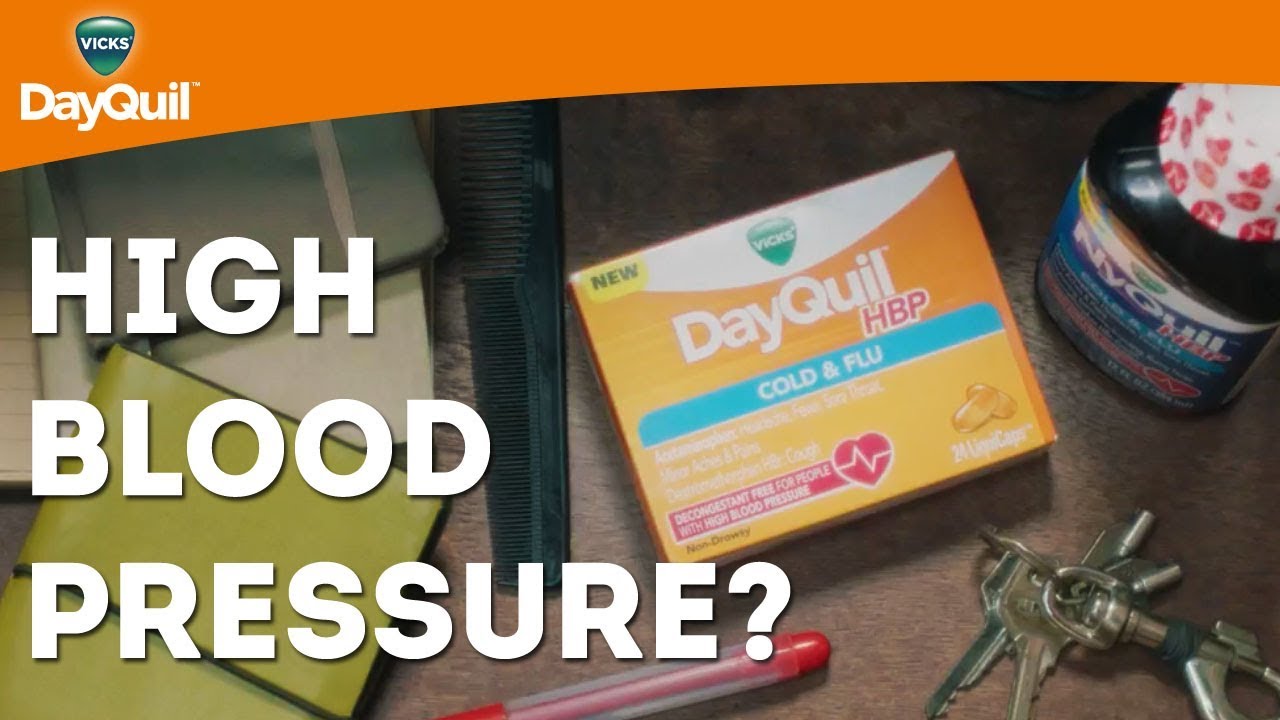 High Blood Pressure And Taking Cold Medicine