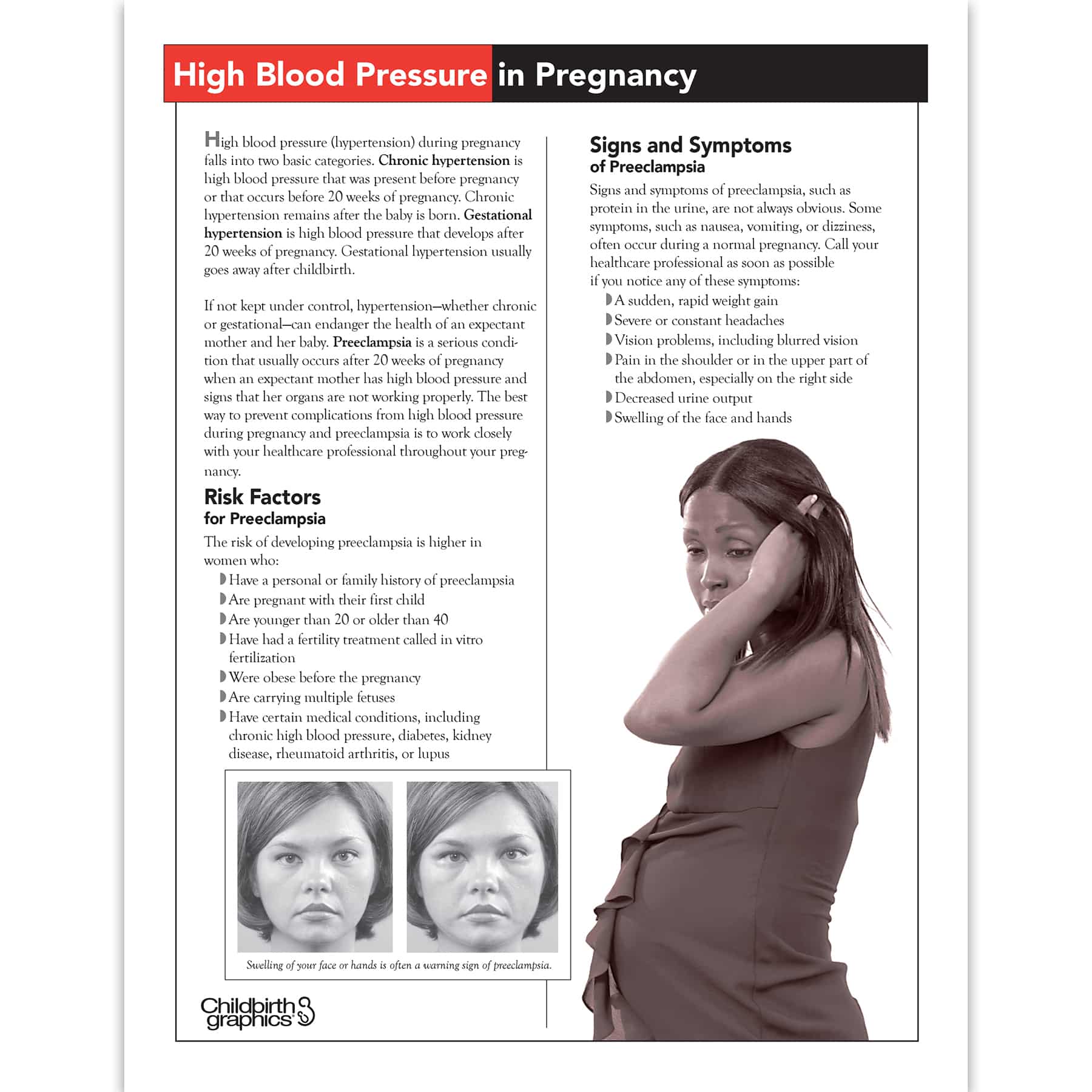 High Blood Pressure In Pregnancy Tear Pad
