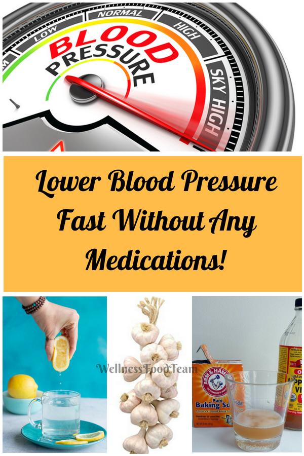 How To Lower Blood Pressure Fast Without The Use Of Any Medications ...