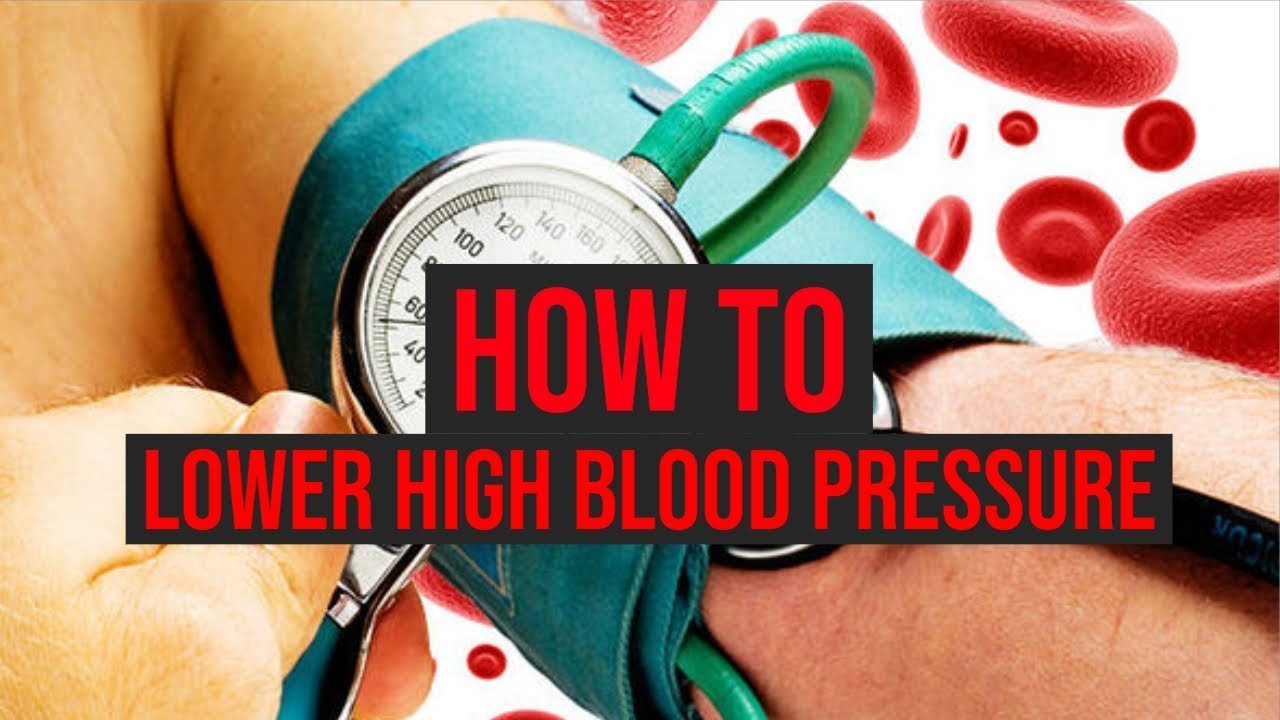 How To Lower High Blood Pressure In 1 Minute