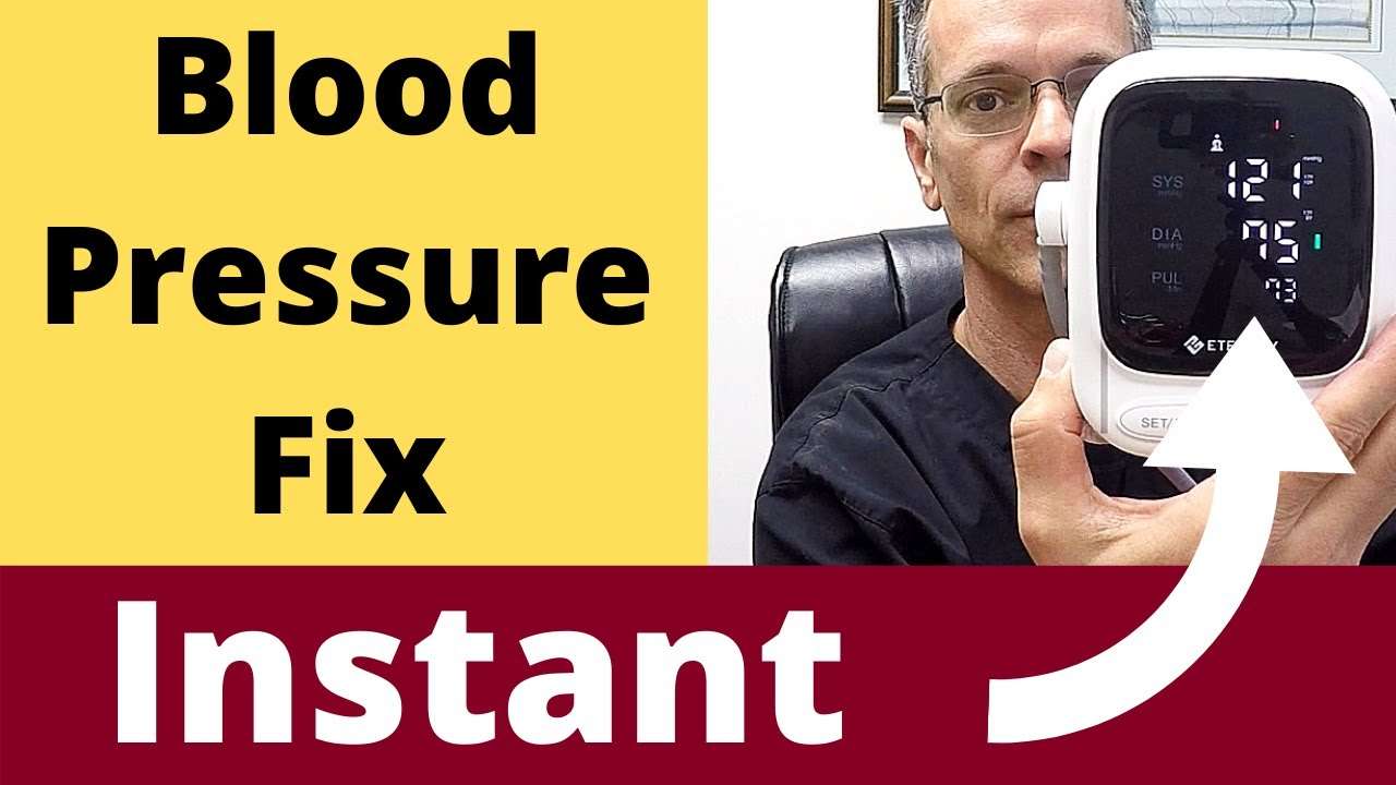 How to lower your Blood Pressure INSTANTLY in Minutes ð?