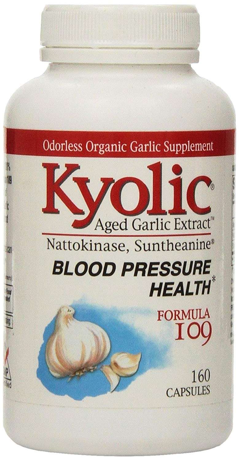 Kyolic Garlic Formula 109 Blood Pressure Health (160 ...