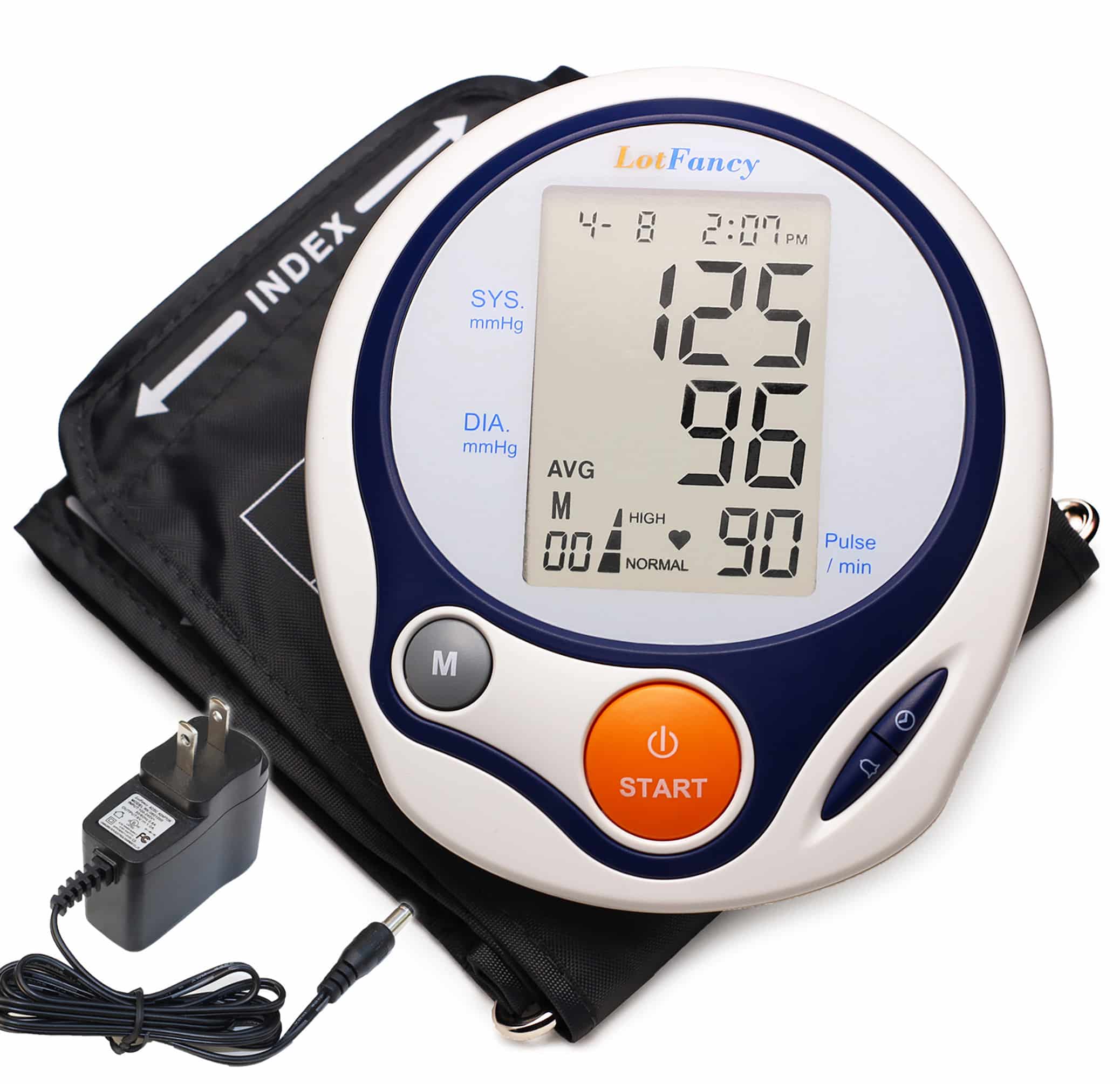 LotFancy Blood Pressure Monitor  Automatic Digital BP Machine with ...