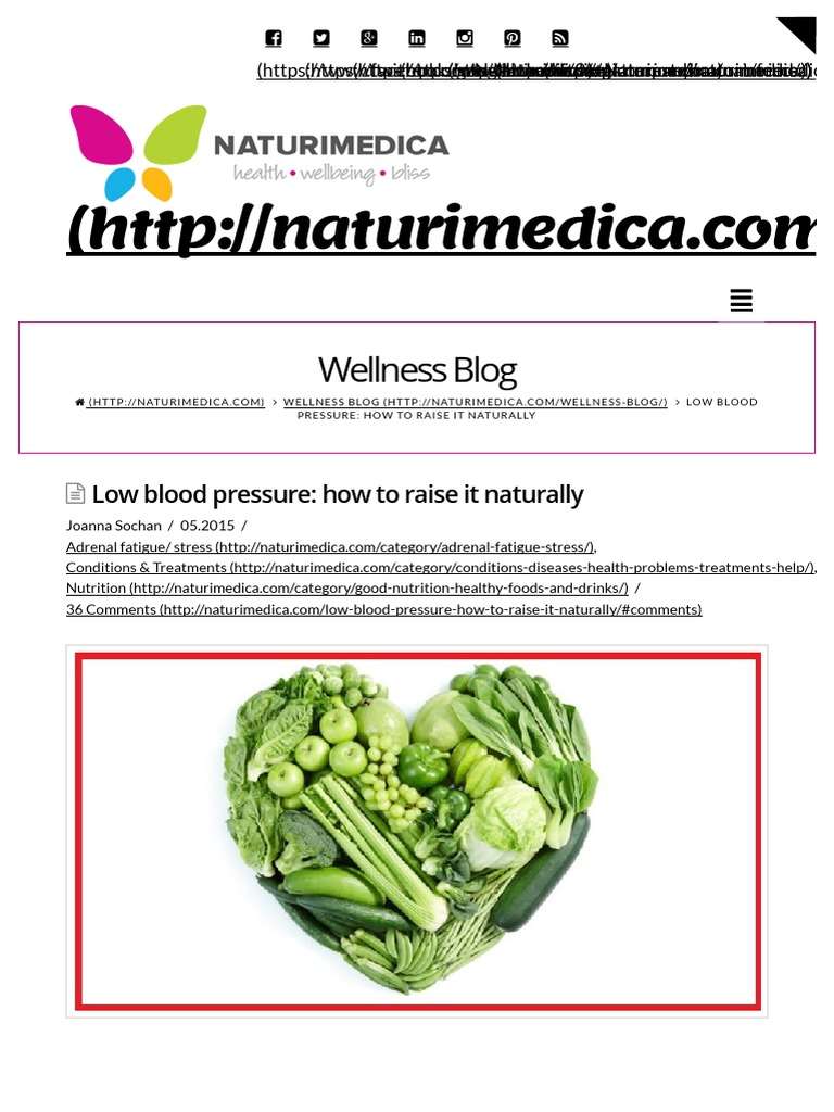 Low Blood Pressure_ How to Raise It Naturally