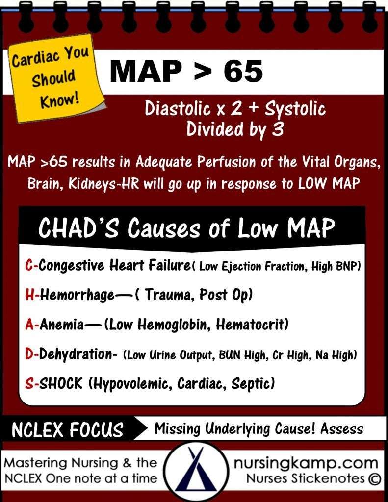 Mean arterial MAP Blood Pressure and Nursing and Vitals go ...