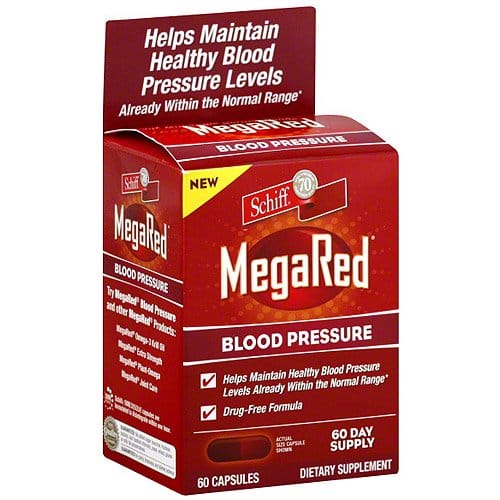 MegaRed+ 10495 Blood Pressure Capsule, 60 Count