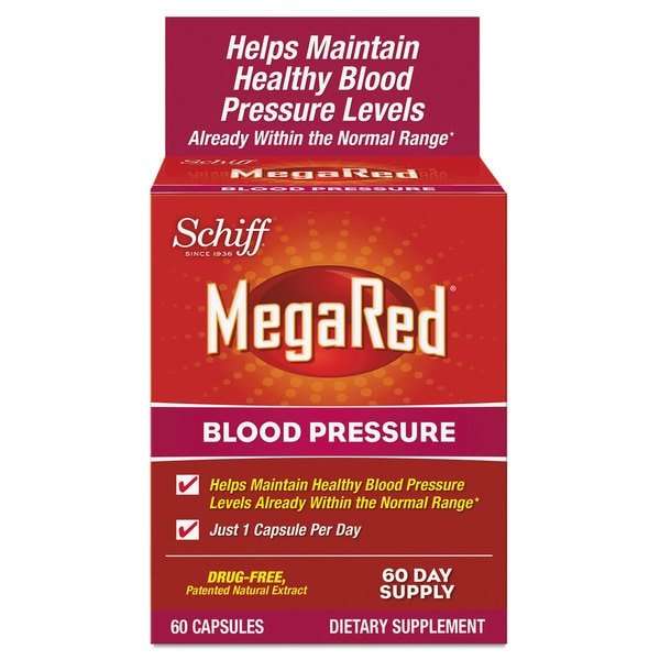 MegaRed Blood Pressure Capsule 60 Count