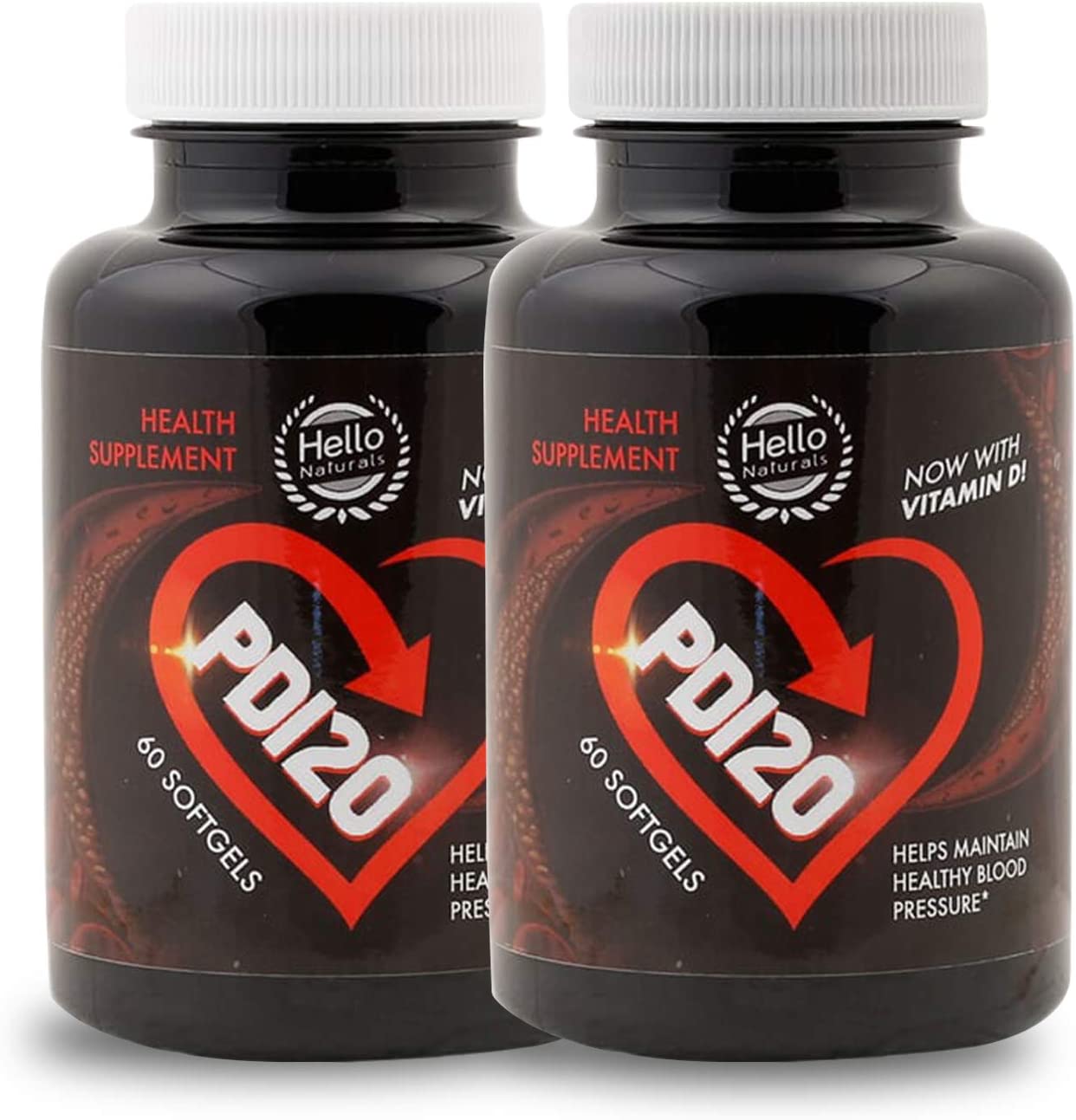 PD120Â® High Blood Pressure Supplement to Lower BP Naturally