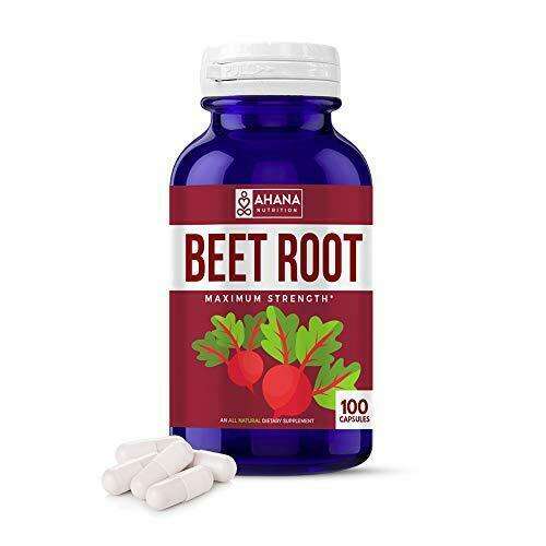Pure Red Beet Root Powder Capsules Natural Heart Health ...