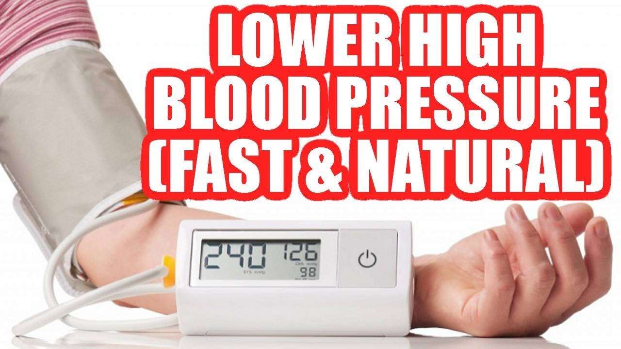 Quick Ways To Lower Blood Pressure
