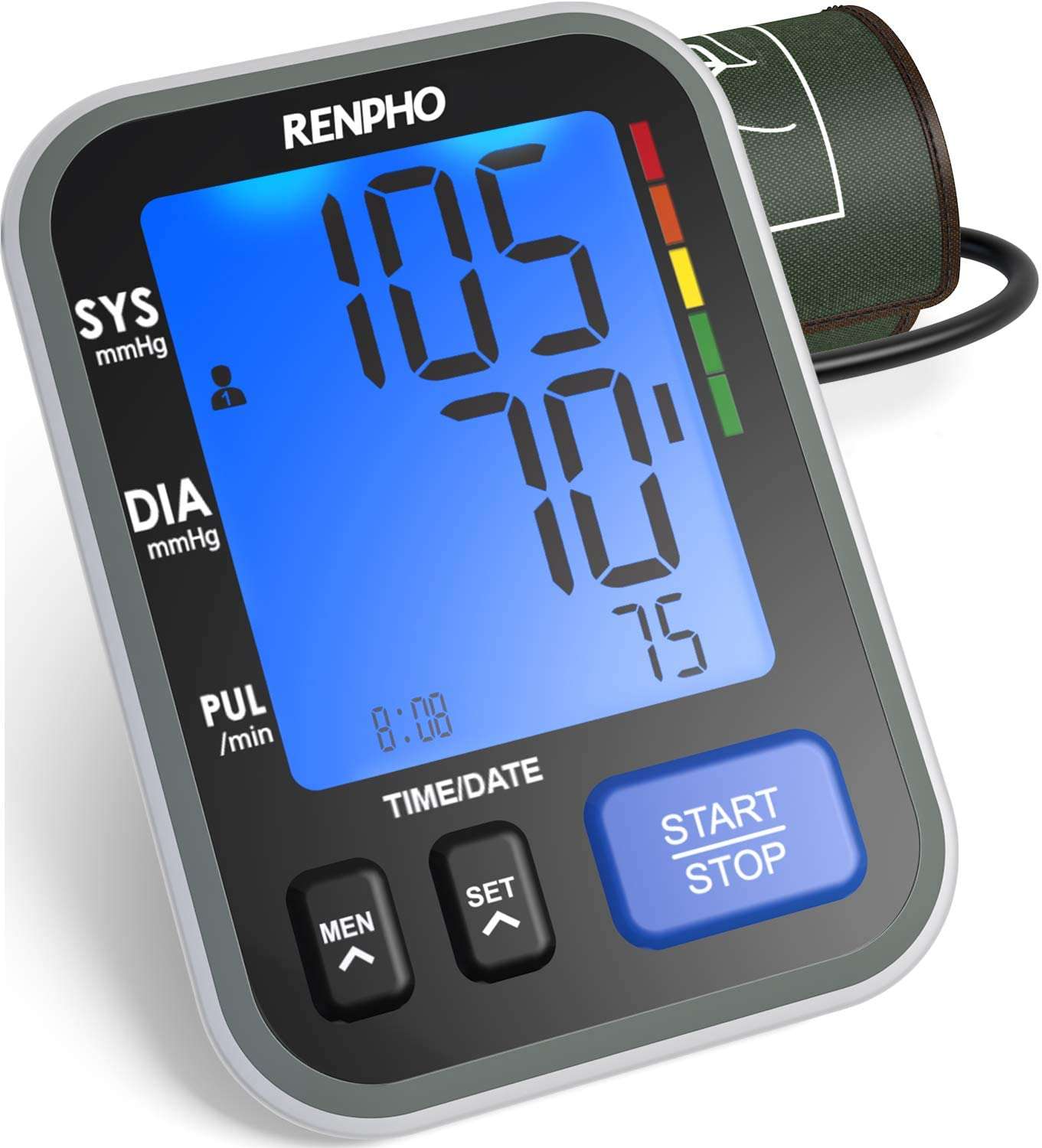 RENPHO Blood Pressure Monitor Upper Arm for Home Use with ...