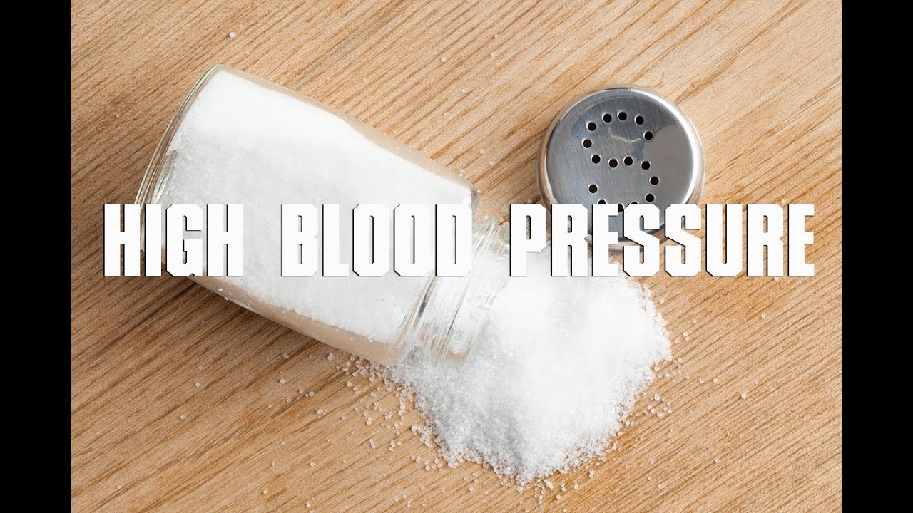 Sodium causes high blood pressure?