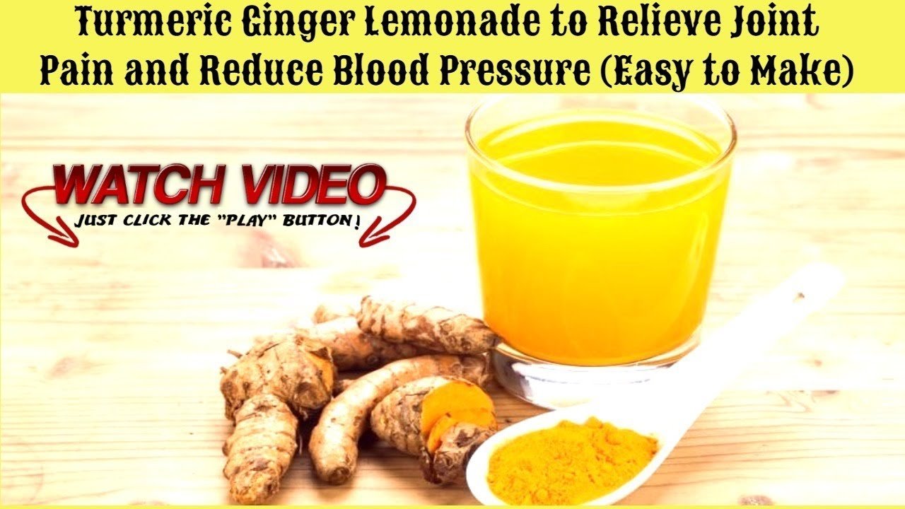 Turmeric Ginger Lemonade to Relieve Joint Pain and Reduce ...