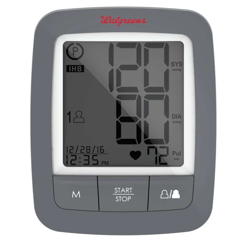 Walgreens Delux Arm Blood Pressure Monitor Manual WGNBPA