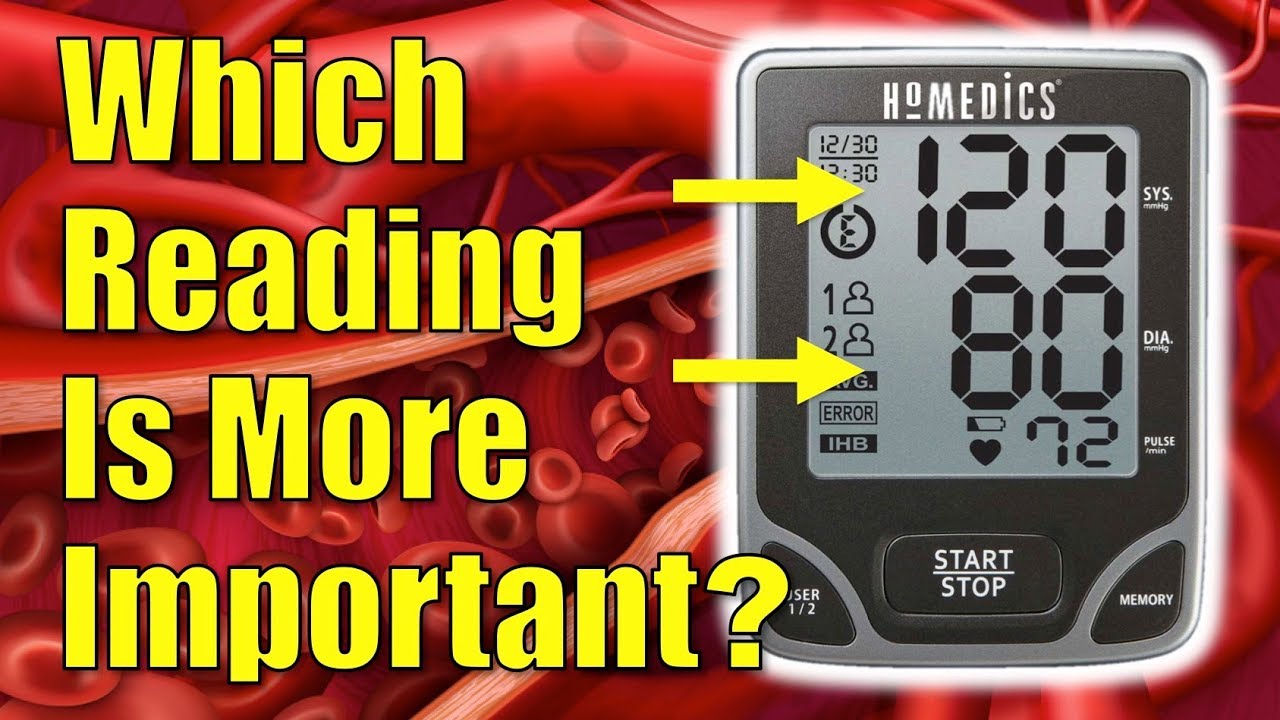 Which Blood Pressure Reading Is More Important, Systolic ...