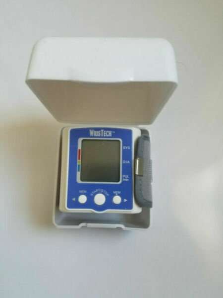 WrisTech Blood Pressure Monitor With Case for sale online ...